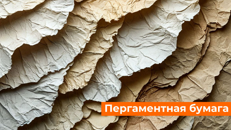 Пергаментная бумага Пергаментная бумага